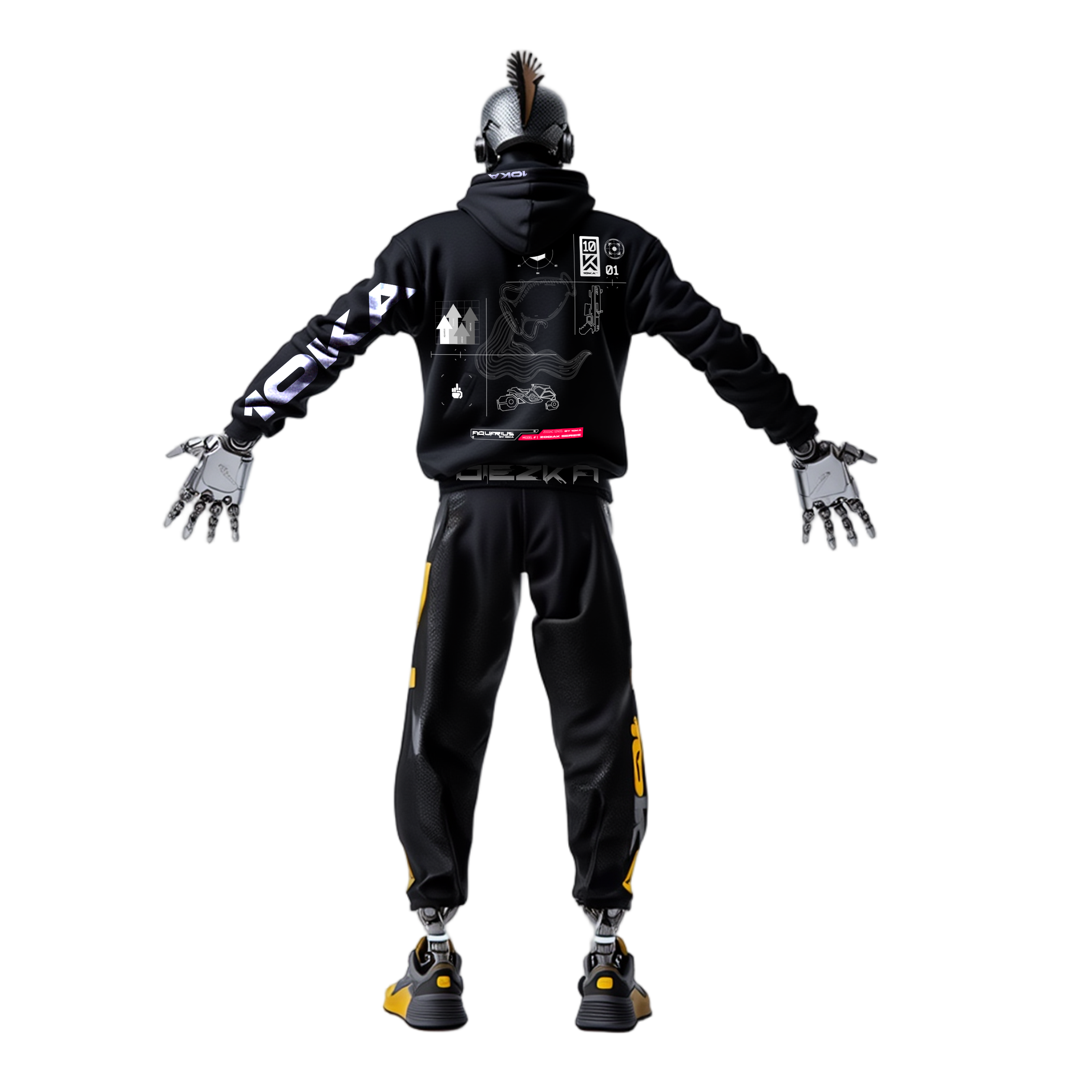 Zodiac Hoodie –AQUARIUS