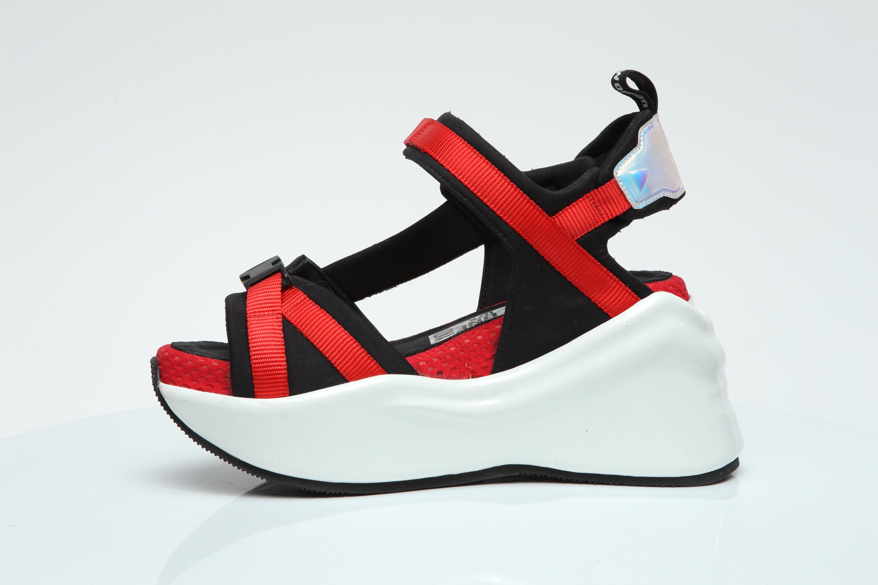 CHUNKY REBEL SANDAL // Red-Black Edition (2019)