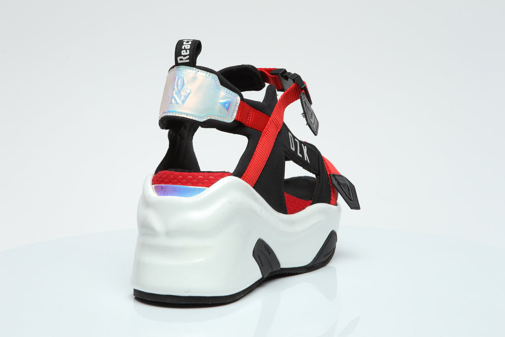 CHUNKY REBEL SANDAL // Red-Black Edition (2019)