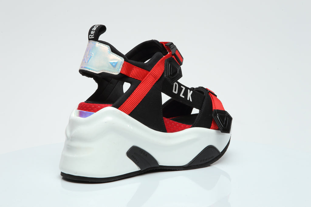 CHUNKY REBEL SANDAL // Red-Black Edition (2019)