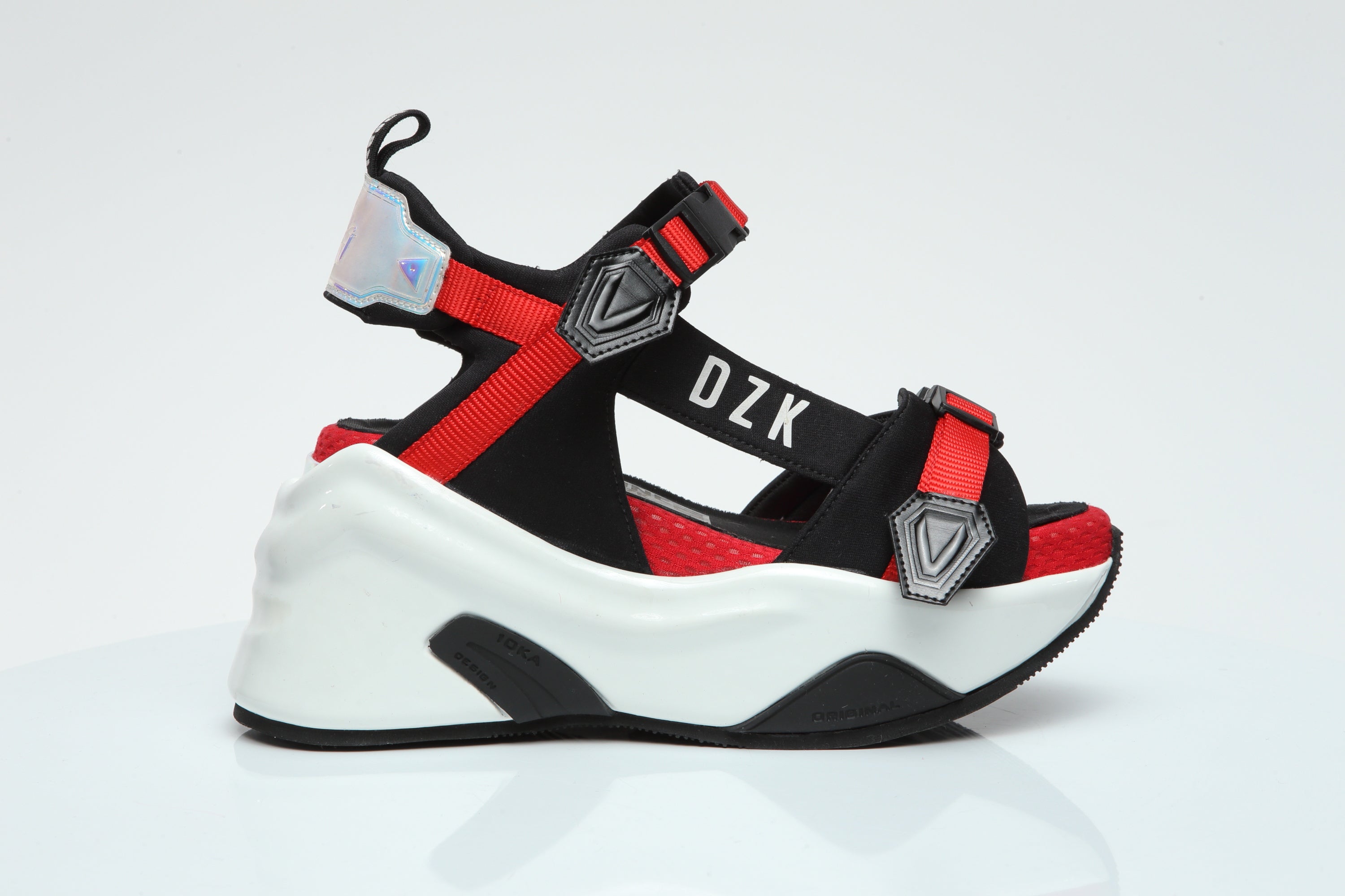 CHUNKY REBEL SANDAL // Red-Black Edition (2019)